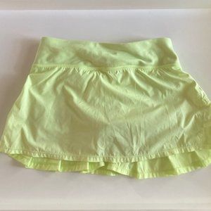 Neon Yellow Ivivva Kids Skirt Size 12